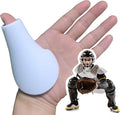 MIPREZT Catcher's Thumb Shield Baseball Thumb Guard 2 Size (Adult & Youth) Baseball & Softball Catchers Thumb Protector for Baseball Catcher Gear Training Aid Catcher Accessories Reduce Sting