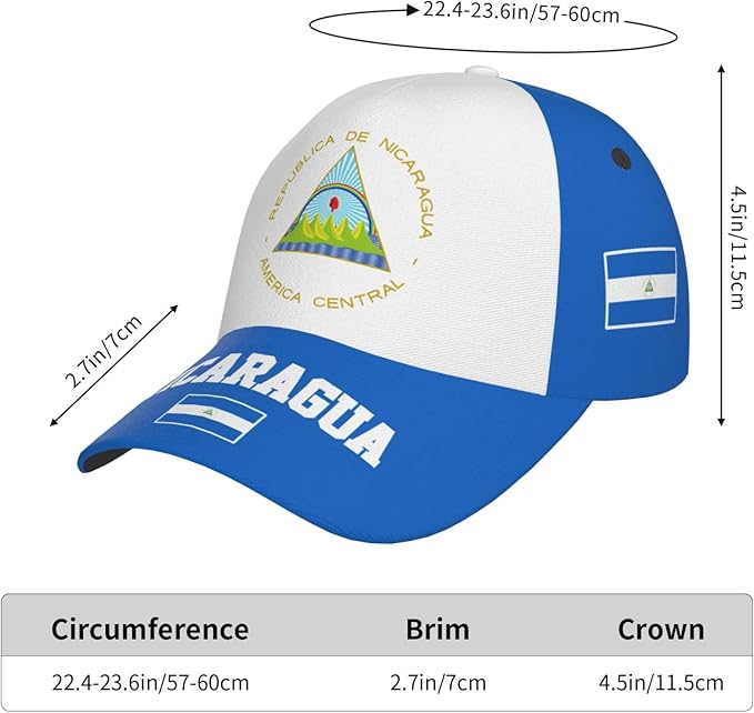 National Flags Baseball Cap for Men Women, Fashion Adjustable Sun Protection Visor Caps Trucker Hat Patriotic Caps