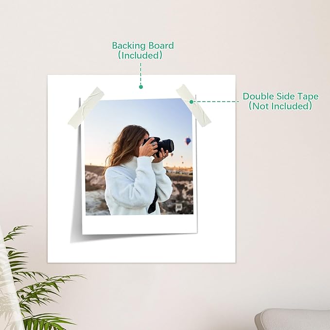 40 Pack 12" X 12" PVC Mat Board, Cuttable Waterproof Sign Board, Thick Backing - Image 3
