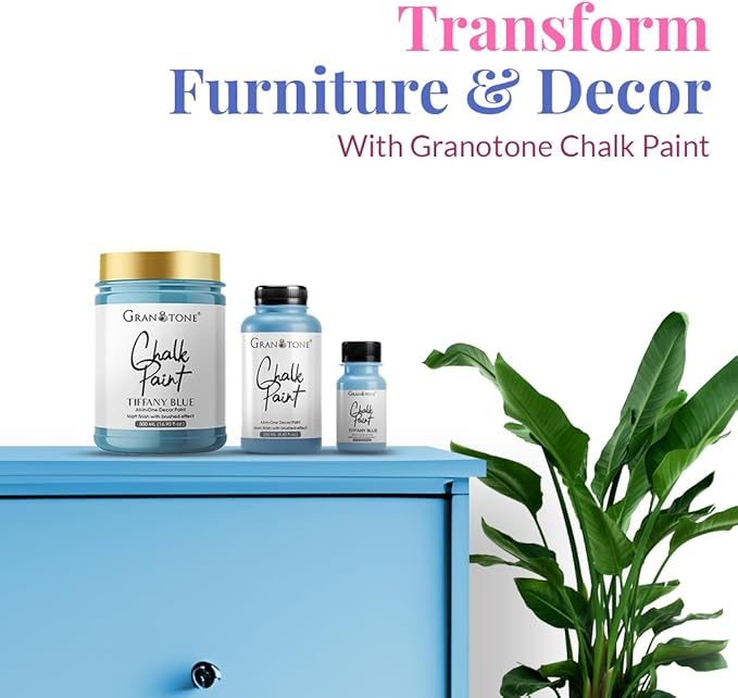 GRANOTONE Chalk Paint for Furniture, Home Decor, Crafts | Eco-Friendly | All In - Image 3
