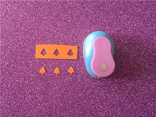 9 PCS Mini Paper Punches Sets Christmas Tree Snowflake and Circle Craft Hole - Image 5