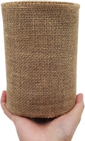 INSPIRELLE 6" Natural Burlap Fabric Roll 10 Yards Jute Ribbon by INSPIRELLE