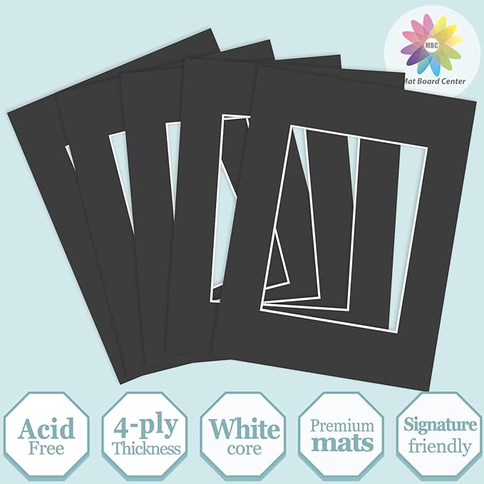 MBC Mat Board Center, 5 Pack 9X12 - Image 2