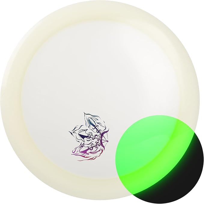 Yikun PDGA Approved Stable Distance Driver - 170-175g Professional Disc Golf Driver | Glow & Glaze Line Options | Perfect for Outdoor Games & Competition