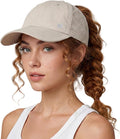 TOP-EX UVCOOLIX™ Cooling High Ponytail Everyday Sports Hat for Women, Breathable Running Golf Walking, UPF 50+ Foldable