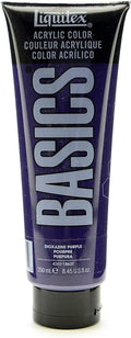Liquitex BASICS Acrylic Paint, 250ml Tube, Dioxazine Purple by Liquitex