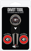 Team Golf NCAA Unisex-Adult Team Golf NCAA Divot Tool with 3 Golf Ball Markers Pack, Markers are Removable Magnetic Double-Sided Enamel