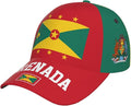 National Flags Baseball Cap for Men Women, Fashion Adjustable Sun Protection Visor Caps Trucker Hat Patriotic Caps