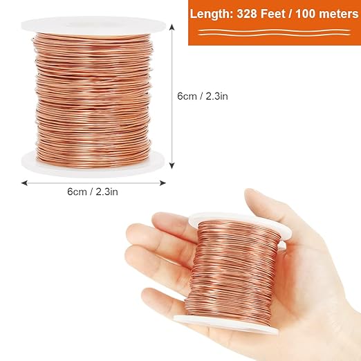 Tenn Well 20 Gauge Jewelry Wire, 328 Feet 0.8mm Bendable Aluminum Craft Wire - Image 7