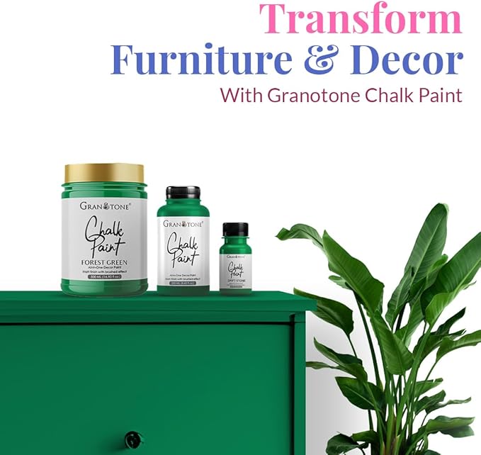 GRANOTONE Chalk Paint for Furniture | Matt-Finish Water-Based Acrylic Paint for - Image 3