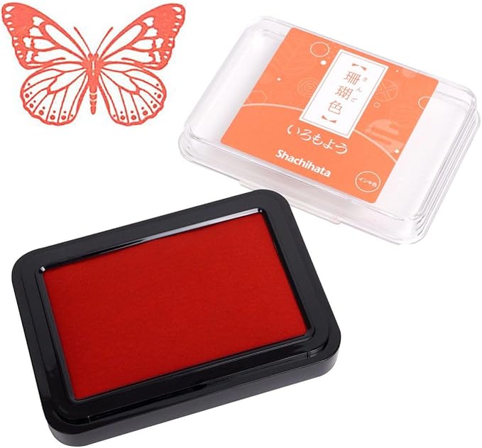 IROMOYO Stamp PAD, Traditional Japanese Ink Colour, Oil-Based Ink pad by Artline
