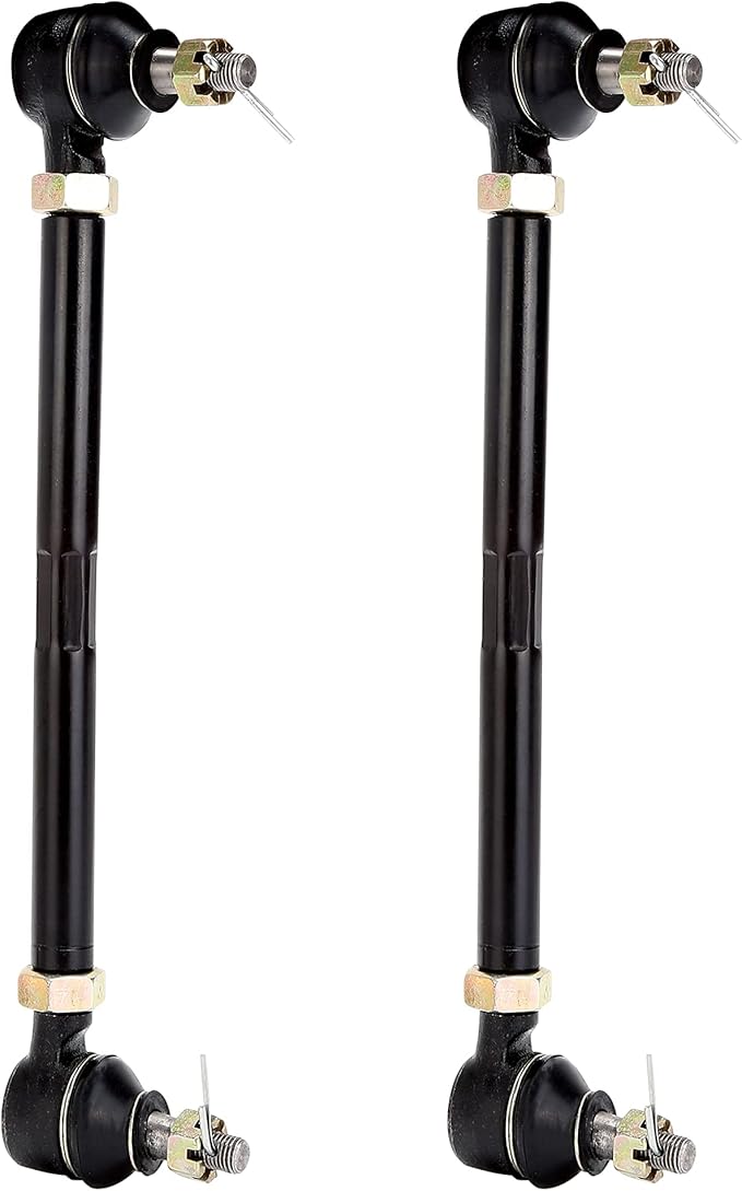 10L0L Golf Cart Steering Tie Rod Assembly for EZGO TXT & Medalist 1994.5-2001, 2 Set, OEM# 70074-G01, 70074-G02