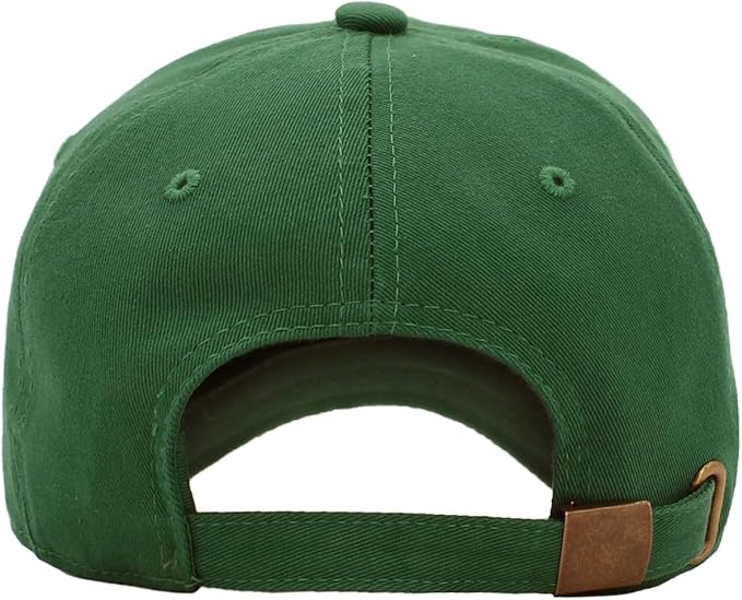 KBETHOS Classic Unisex Cotton Adjustable Low Crown Baseball Cap – Plain Dad Hat