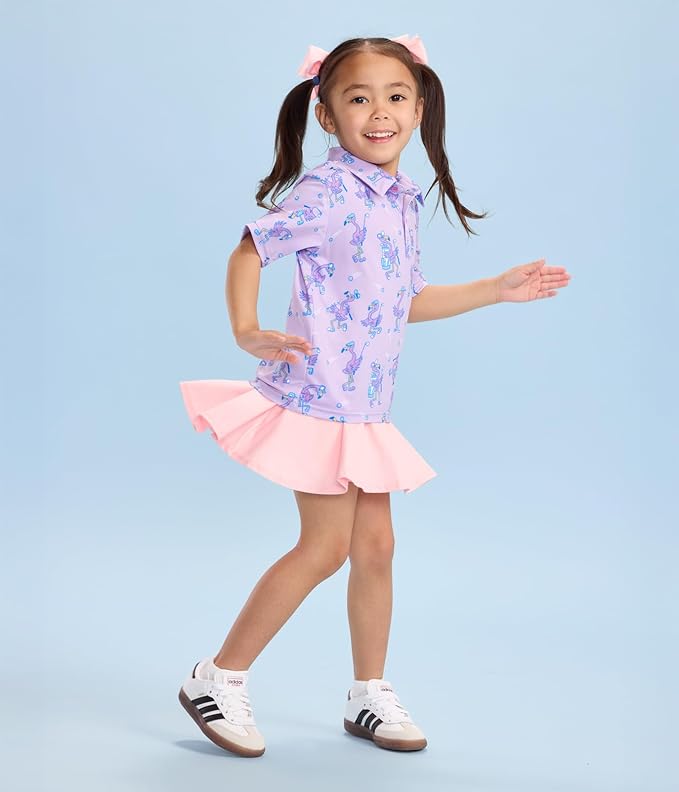 Tipsy Elves Kids and Toddlers Golf Shirts - Athletic Comfort Fit with Quick Dry Material