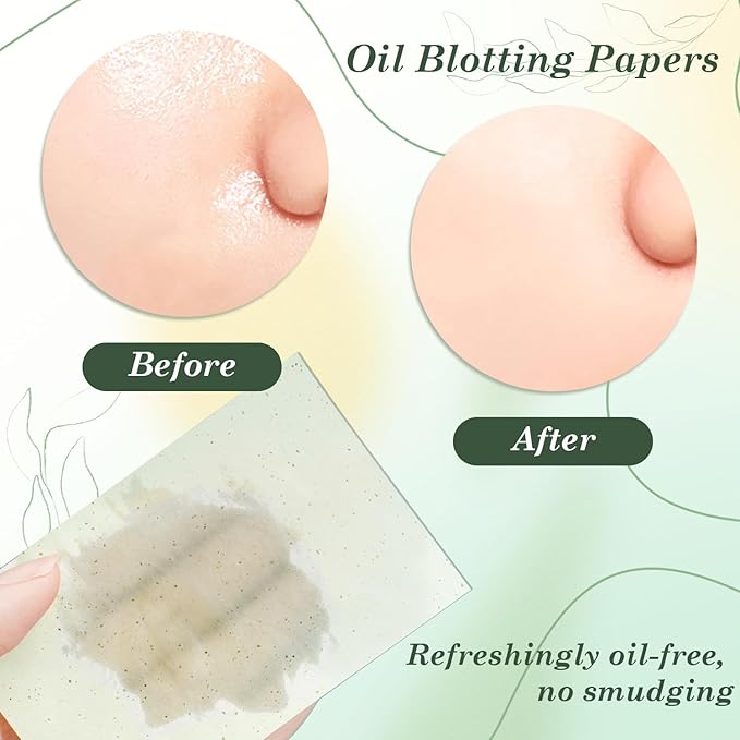 EKIND Oil Blotting Papers Replacement Packs Make Up Pads - Image 3