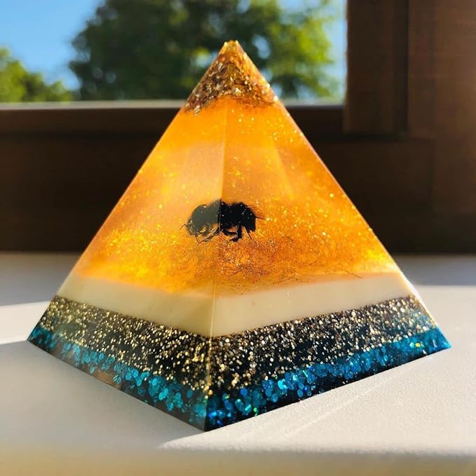3 PCS Clear Pyramid Molds for Resin, Pyramid Resin Mold Silicone Pyramid Mold - Image 5