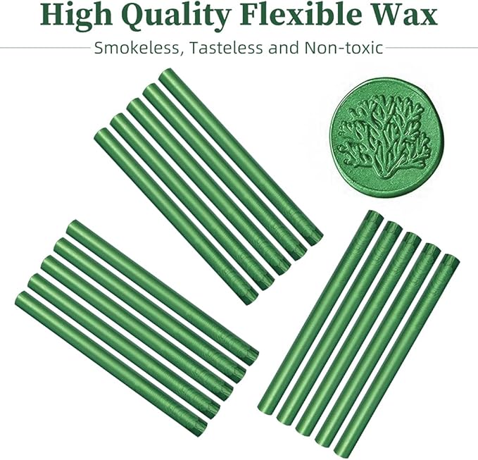 Wax Seal Sticks, Afobby 15 Pieces Glue Gun Sealing Wax Sticks - Image 2