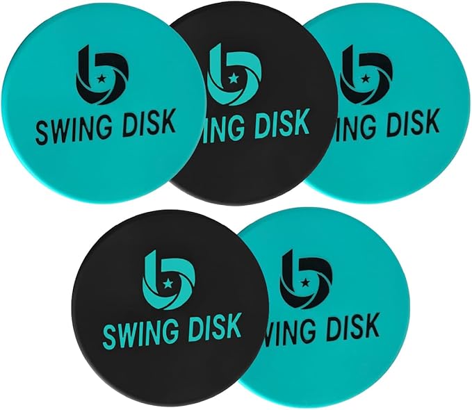 Bandit Sports Swing Disk Baseball Swing Trainer, Baseball Hitting Trainer Disks for Improving Baseball Swing, Baseball Training Equipment to Analyze Swing and Improve Batting Mechanics