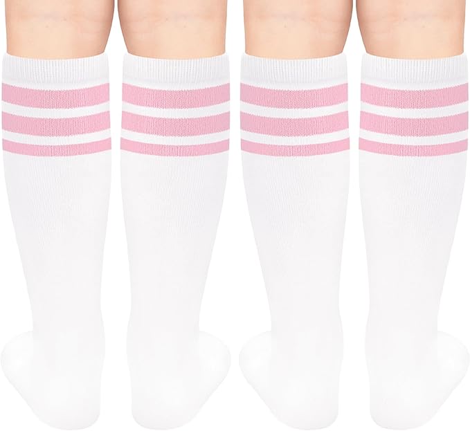 Olreco Toddler Soccer Socks Kids Baseball Socks Youth Softball Sock for Girls Boys Football Sock Boys Athletic Accessories