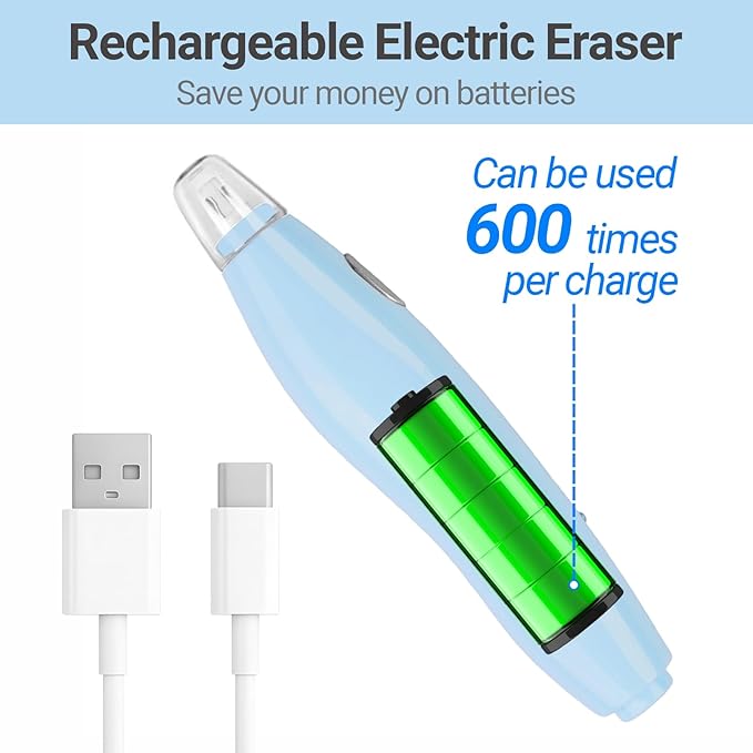 AFMAT EE04BL Electric Eraser, - Image 5