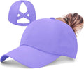 ZTL Women's High Ponytail Baseball Cap Performance Running Hat Quick Dry Mesh Sports Cap Unstructured Dad Trucker Hats