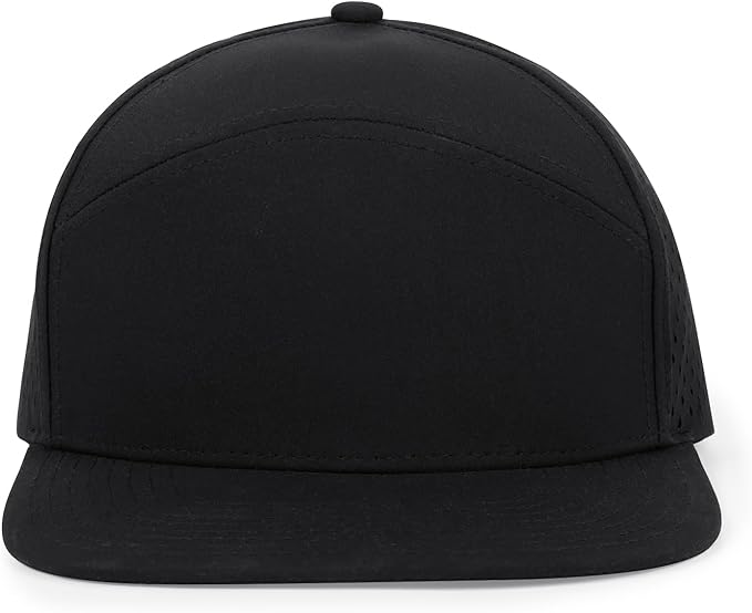 Quick Dry Baseball Cap Flat Brim Snapback Hat Sun and Rain Protection Golf Hat for Men Women