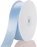 1 Inch Baby Blue Ribbon, 50 Yards Craft Polyester Satin Ribbon Perfect by Unknown