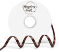 Humphrey's Craft 1/4 Inch Brown Double Faced Satin Ribbon by HumphreysCraft