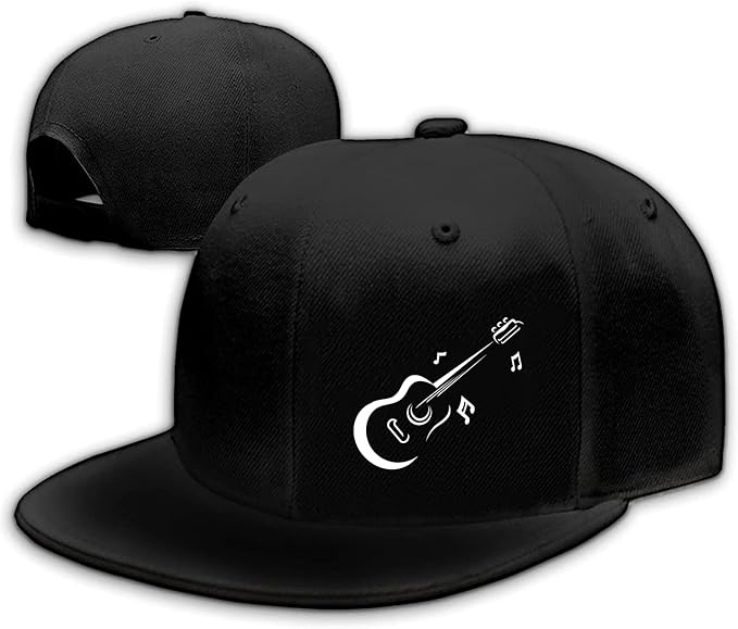 Skull Finger Flat Bill Hats for Men Black Mens Snapback Hat Baseball Cap Fitted Hat Rock N Roll Skeleton Hand Snap Backpack