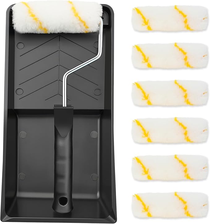 ETERNA Mini Paint Roller Kit, 10 Pieces Paint Supplies by ETERNA