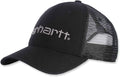 Carhartt Men's Canvas Mesh-Back Logo Graphic Cap