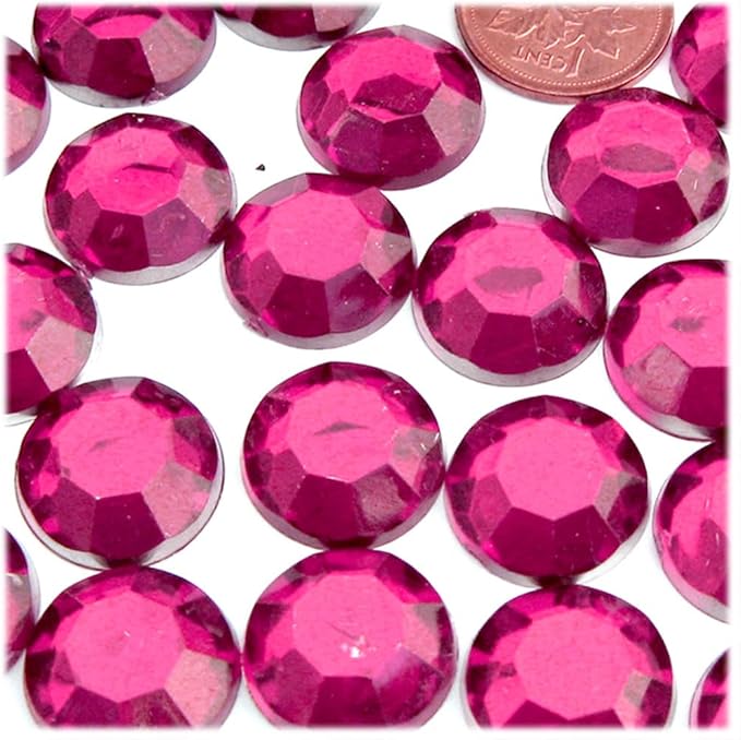 The Crafts Outlet 72pc Rhinestones Round 20mm - Image 9