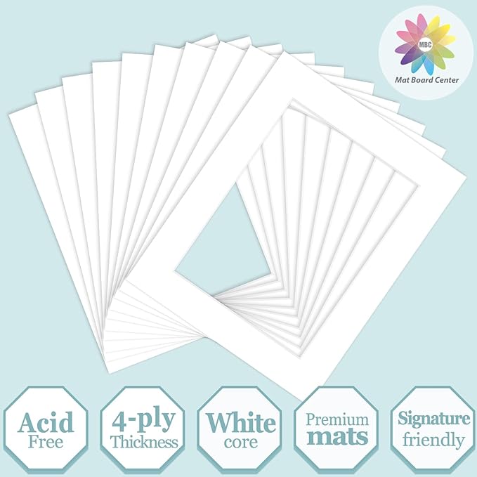 MBC Mat Board Center, 10 Pack 8x10 - Image 2
