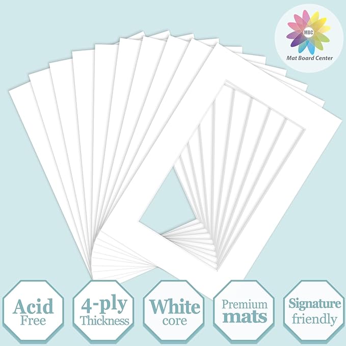 MBC MAT BOARD CENTER, 10 Pack 4x6 - Image 2