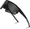 FEISEDY Kids Sunglasses Youth Baseball Sun Glasses, UV400 Sports Teens Cycling Shades for Boys Girls Age 8-16 B0048