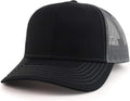 Armycrew Oversize XXL Low Profile Two Tone Mesh Back Trucker Baseball Cap