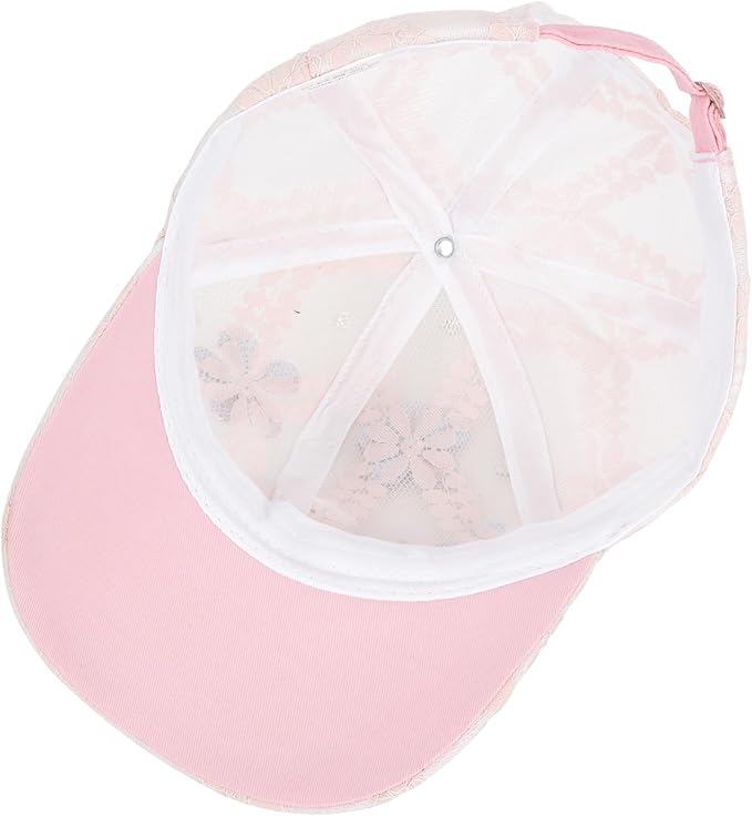 Hoce Fashion Rhinestone Denim Baseball Cap Studded Bling Hat for Women