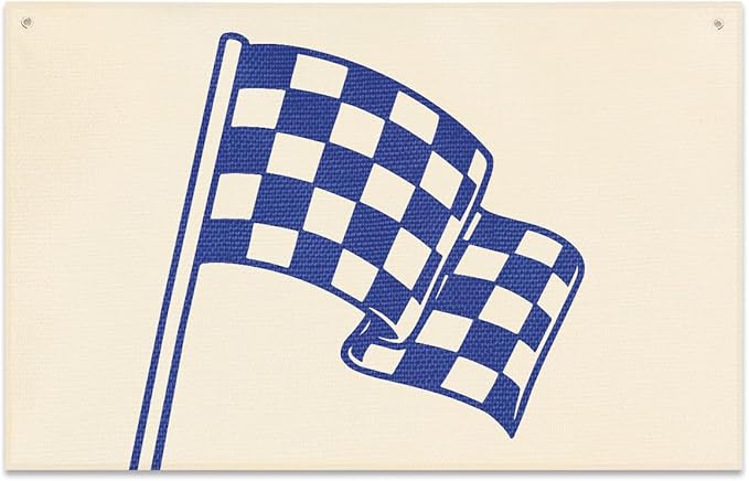 Boy Room Decor, Playroom Decor, Little Racer Dude Race Car Room Canvas Banner by JIUWEIHU