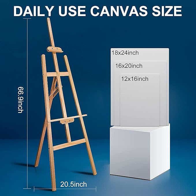 Artkey Canvas Panels 18x24 Inch 6-Pack, 10 oz Primed 100% Cotton Large Canvases - Image 6