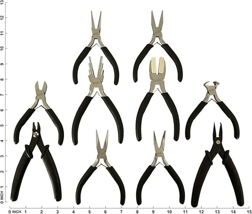 10-Piece Jewelry Pliers Set Jewelry Making Tools - Image 2