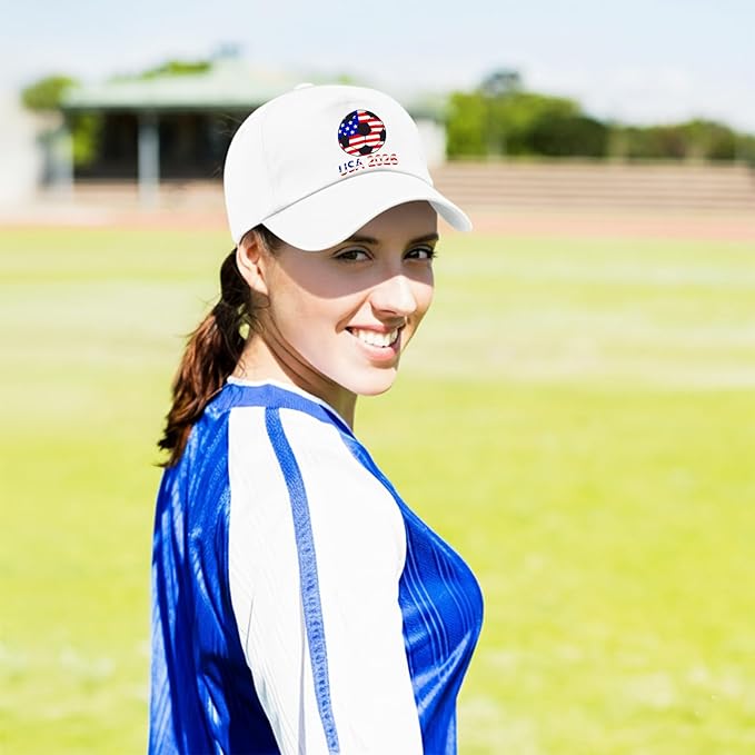 World Cup Soccer Hat 2026 - Adjustable Baseball Cap Merchandise Gifts Accessories Decorations