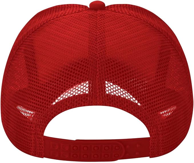 Adult Mesh Baseball Cap Adjustable Trucker Hat Breathable Snapback Caps Unisex Sun Hats Dad Hat for Golf Sports