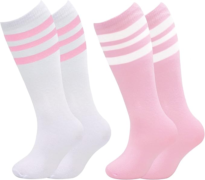 qikqik Toddler Soccer Socks Kids Soccer Socks Boys Baseball Sock Youth Football Sock Girls Softball Accessories Team Sports