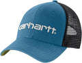 Carhartt Men's Canvas Mesh-Back Logo Graphic Cap
