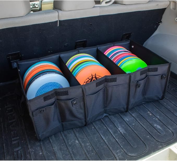 Infinite Discs Disc Golf Tote and Trunk Organizer for Bulk Disc Storage