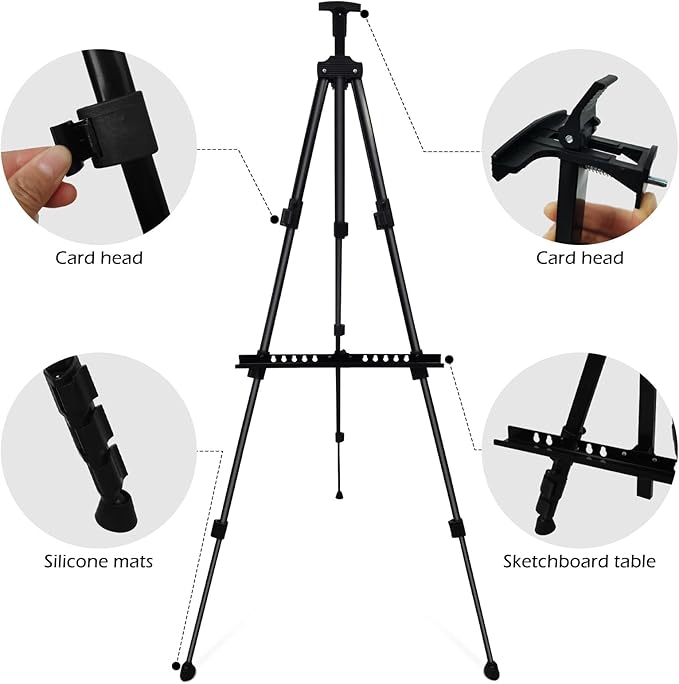Art Easel Stand for Painting Canvases - Image 7