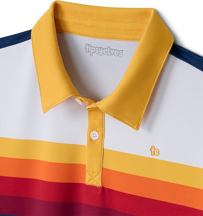 Tipsy Elves Kids and Toddlers Golf Shirts - Athletic Comfort Fit with Quick Dry Material