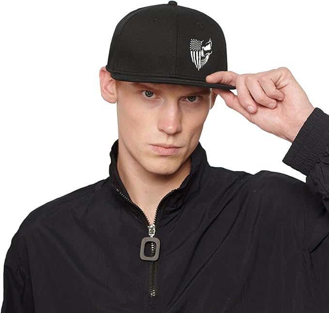 Snapback Hats for Men Mens Hats Flat Bill Snap Backpack Fitted Trucker