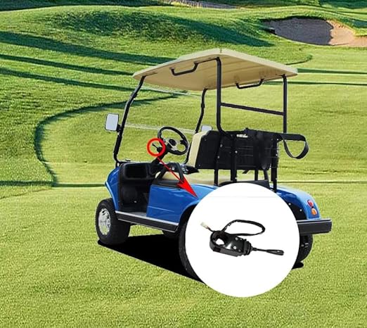 JOEEGO Turn Light Switch Assembly, Headlight Switch Compatible with Evolution Golf Carts, Replaces OEM# 2.04.0034