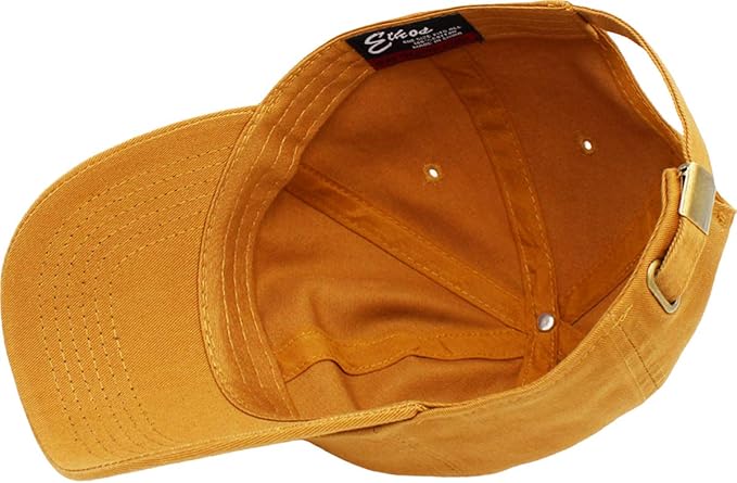 KBETHOS Classic Unisex Cotton Adjustable Low Crown Baseball Cap – Plain Dad Hat